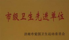市级卫生先进单位