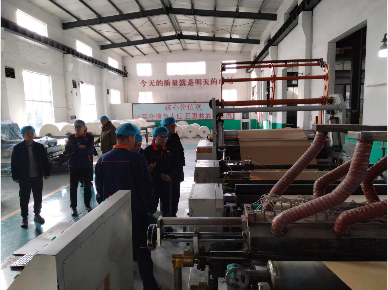 董事长带队督查生产部现场管理工作